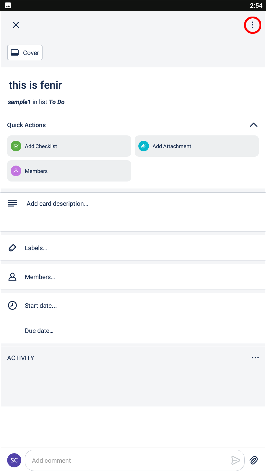 4 41 Comment supprimer une carte dans Trello