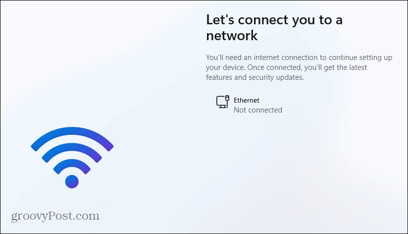 Install Windows 11 Without an Internet Connection