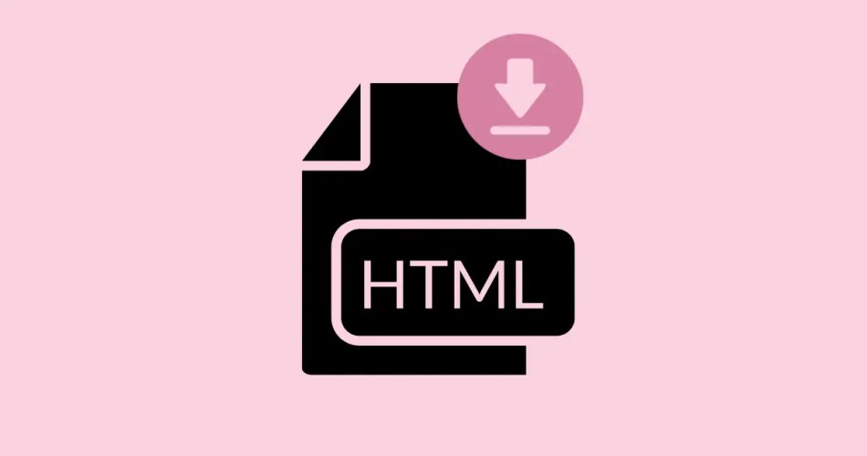 كيفية تنزيل صفحة بتنسيق HTML على iPhone