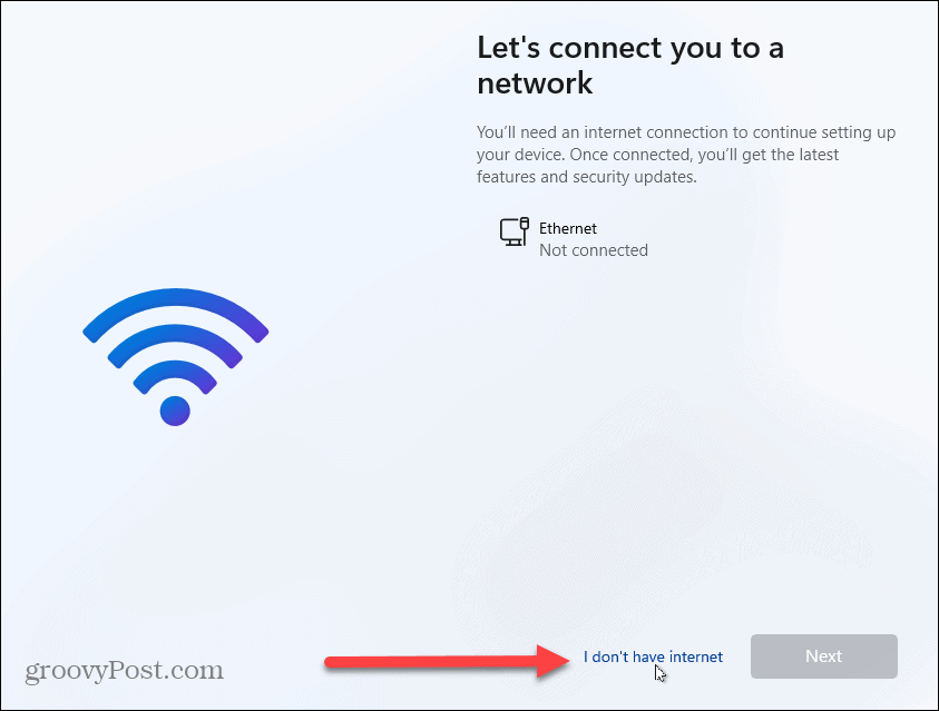 Install Windows 11 Without an Internet Connection