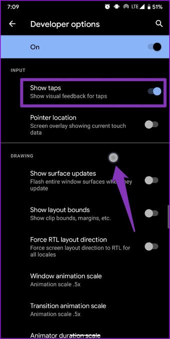 إظهار الحنفية