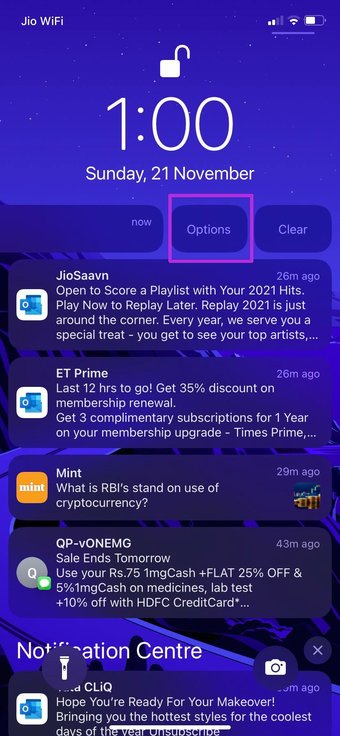 حدد الخيارات