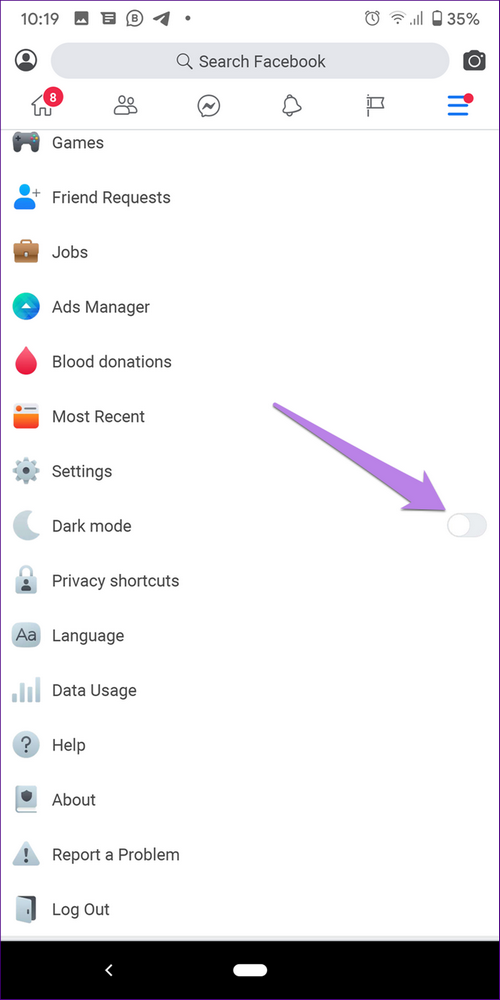 نصائح حول تطبيق فيسبوك لايت الميزات المخفية 2