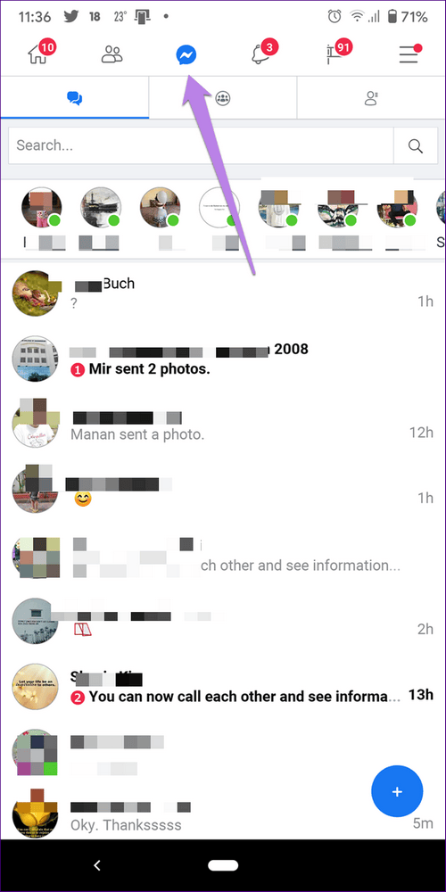 نصائح حول نصائح تطبيق فيسبوك لايت الميزات المخفية 10