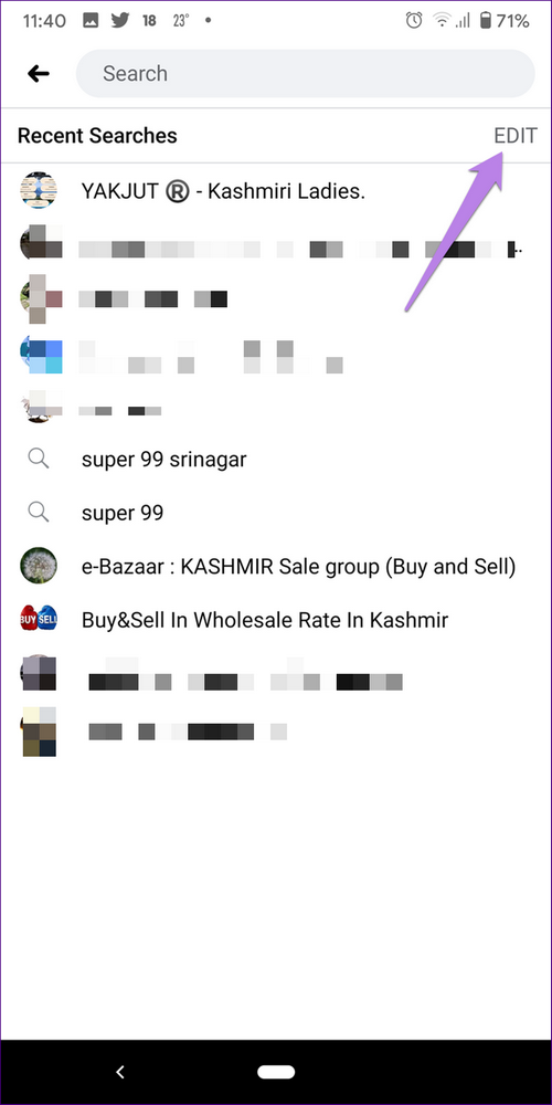 نصائح حول نصائح تطبيق فيسبوك Lite الميزات المخفية 11