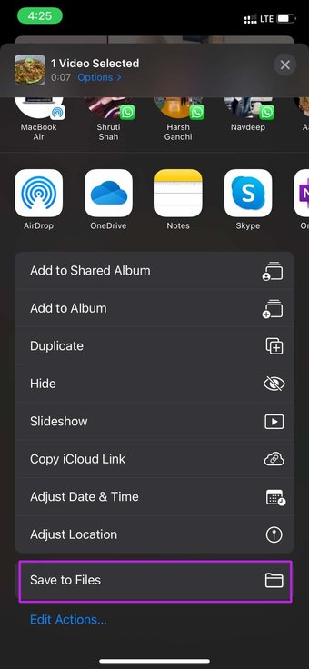 احفظ مقاطع الفيديو في ملفات إصلاح مقاطع الفيديو التي لا تعمل على صور i Phone
