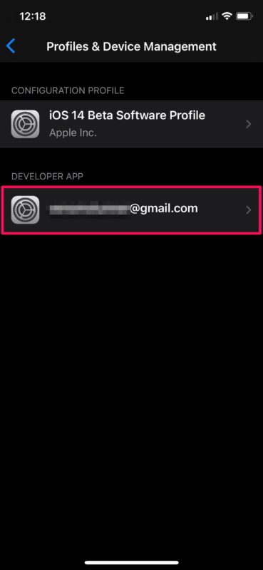 كيف تثق في تطبيق على آيفون و ايباد