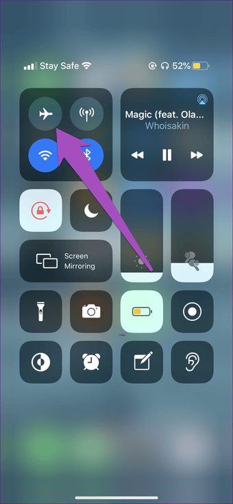 إصلاح فشل مكالمة iphone