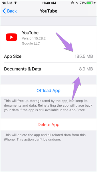 ما الفرق بين إلغاء التحميل وحذف التطبيق في آيفون 23 الفرق بين إلغاء تحميل وحذف التطبيق 3
