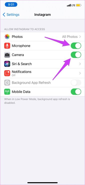 إصلاح انستقرام لا يعمل على iphone 03