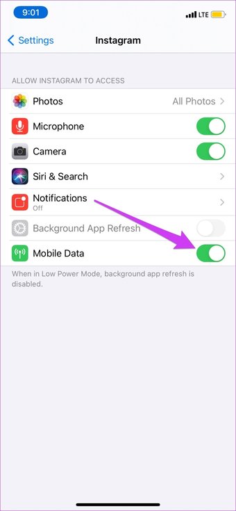 إصلاح انستقرام لا يعمل على iphone 04