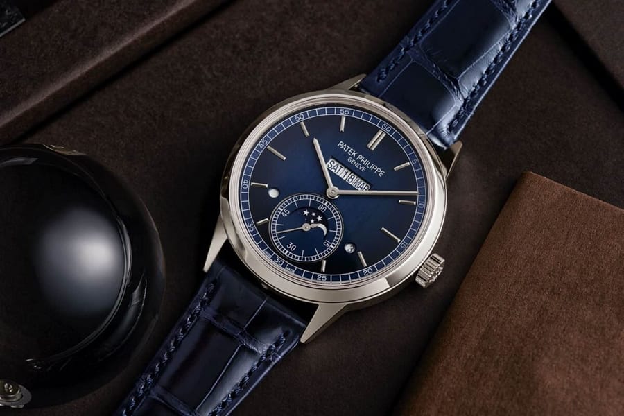 Patek Philippe Grand التعقيدات في خط التقويم الدائم