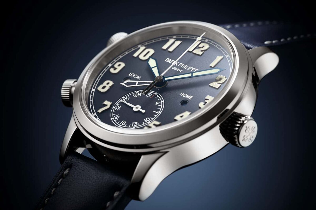 Patek Philippe Calatrava Pilot Travel Time المرجع. 7234G -001