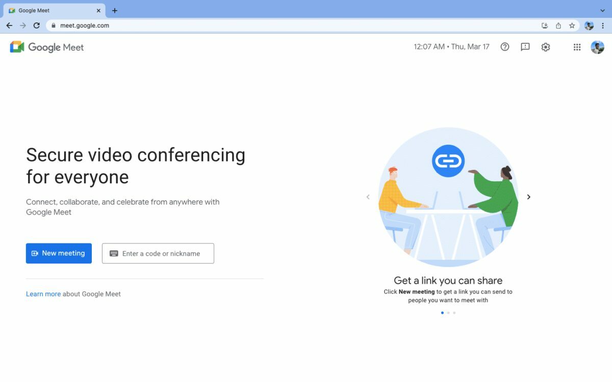 طريقة إضافة تأثيرات بصرية في مكالمة فيديو Google Meet 11 المؤثرات المرئية لـ Google Meet: طريقة إضافة تأثيرات بصرية أثناء مكالمة فيديو Google Meet