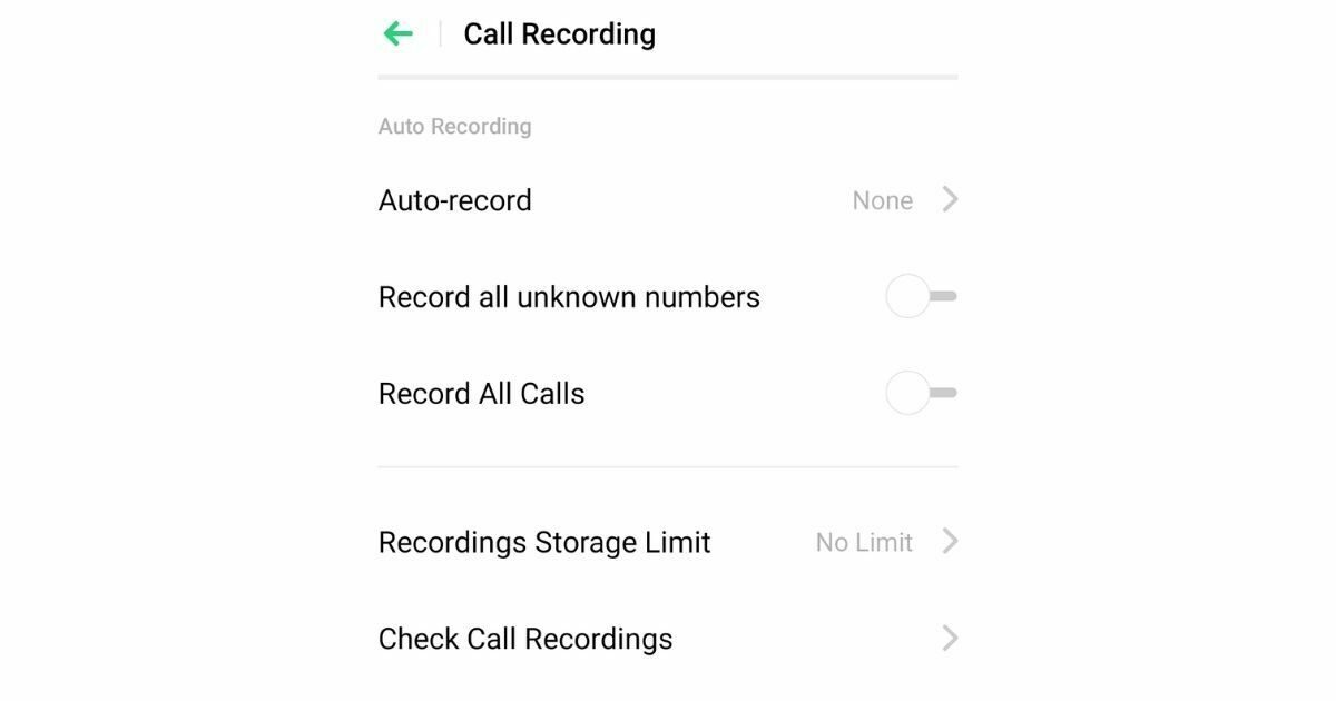 طريقة تسجيل المكالمات على جوالات أوبو المحمولة