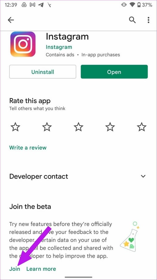 624bcf9f24e75 أفضل 7 طرق لإصلاح مشكلة إضافة ملصق انستقرام الخاص بك لا تعمل