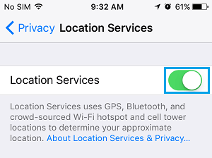 تنبيهات التقويم لا تعمل على آيفون: ماذا تفعل؟ 36 Enable Location Services on آيفون