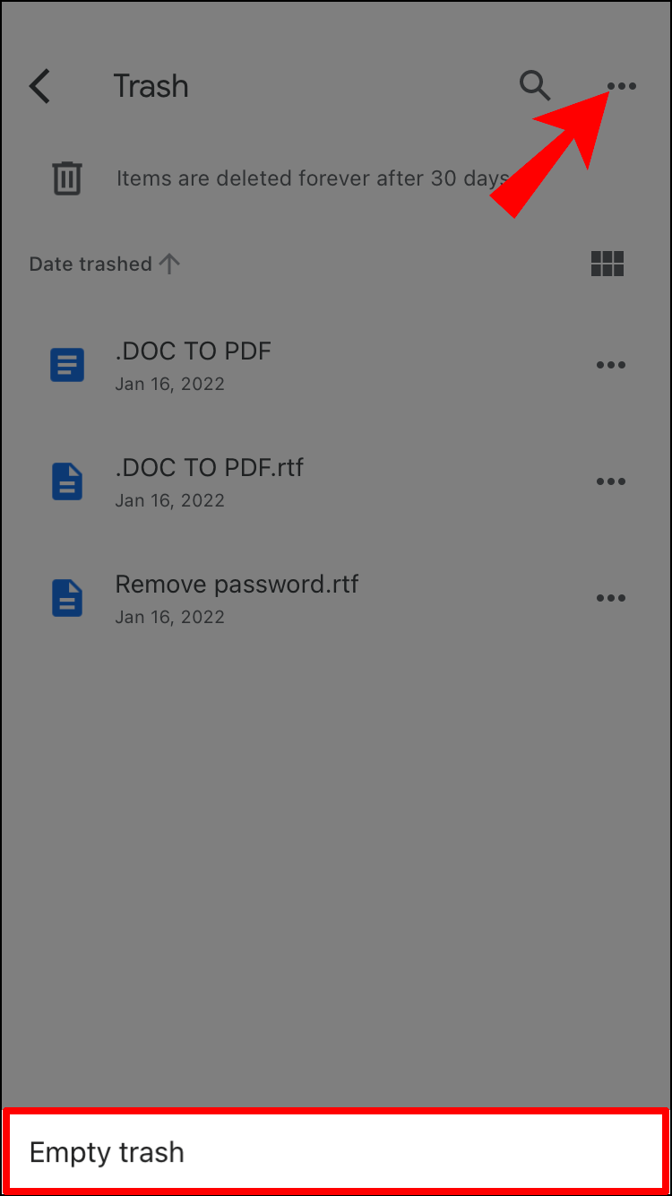 62540dfa627e6 طريقة حذف الملفات من جوجل درايف على كل الأجهزة