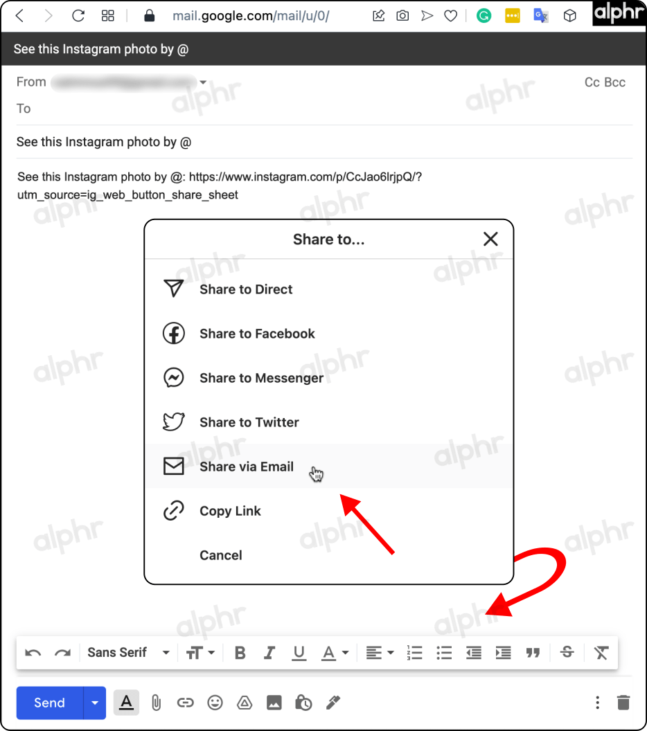 62546cefe2500 طريقة البحث عن عنوان URL أو رابط حساب انستقرام