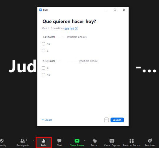 طريقة إنشاء اختبار على الزووم بسهولة 20 تكبير الاستطلاع