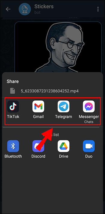 626406ec6b307 طريقة إنشاء ملصقات مخصصة لـ تيليجرام