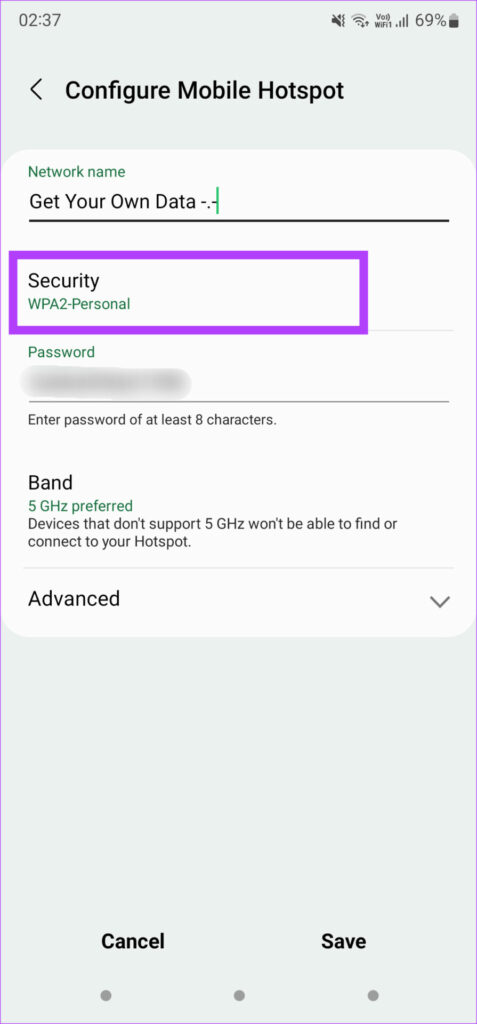 Security encryption