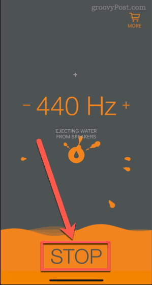 وقف تطبيق آيفون سونيك