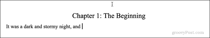 فصل جديد من مستندات جوجل