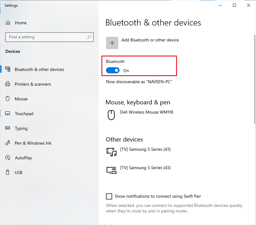 إصلاح تقطع سماعات البلوتوث على ويندوز 10 94 انتظر قليلاً وقم بتشغيل نفس الإعداد مرة أخرى. إصلاح تقطع سماعات البلوتوث على ويندوز 10