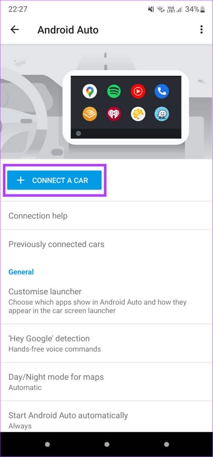 أفضل 10 طرق لإصلاح عدم عمل أندرويد Auto 47 قم بتوصيل السيارة