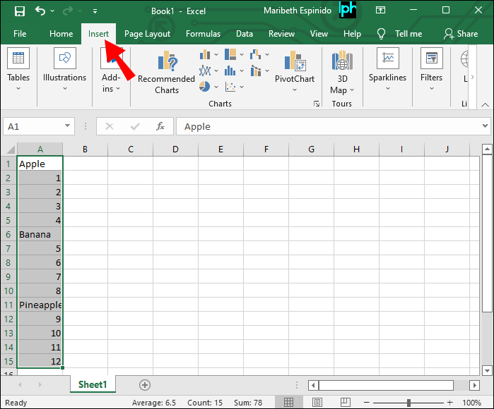 628628b69653e طريقة رسم خطوط متعددة في اكسل