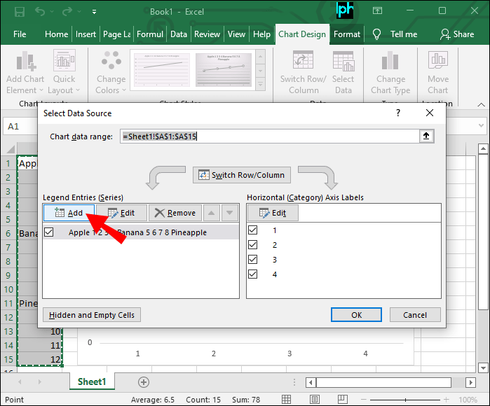 628628c4a63b3 طريقة رسم خطوط متعددة في اكسل