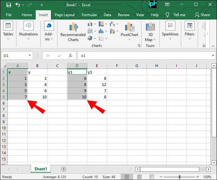 628628ca515df طريقة رسم خطوط متعددة في اكسل