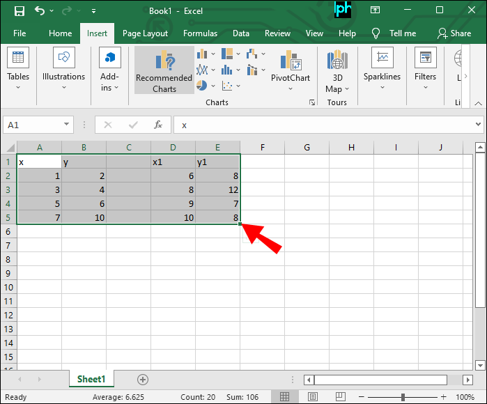 628628cc68035 طريقة رسم خطوط متعددة في اكسل