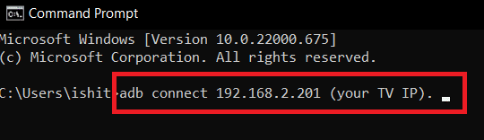 طريقة تنزيل التطبيقات على تلفزيون سامسونج الذكي 46 adb connect 192.168.2.201 cmd