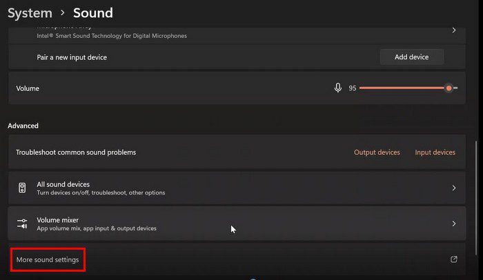 طريقة تغيير أصوات النظام ويندوز 11 14 إعدادات الصوت في ويندوز 11