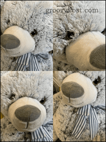 دمج الصور على الآيفون