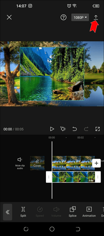 طريقة إضافة خلفية في CapCut 111 629541c0ba873 طريقة إضافة خلفية في CapCut