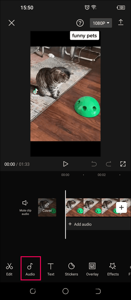 طريقة إضافة خلفية في CapCut 125 629541eced8b0 طريقة إضافة خلفية في CapCut