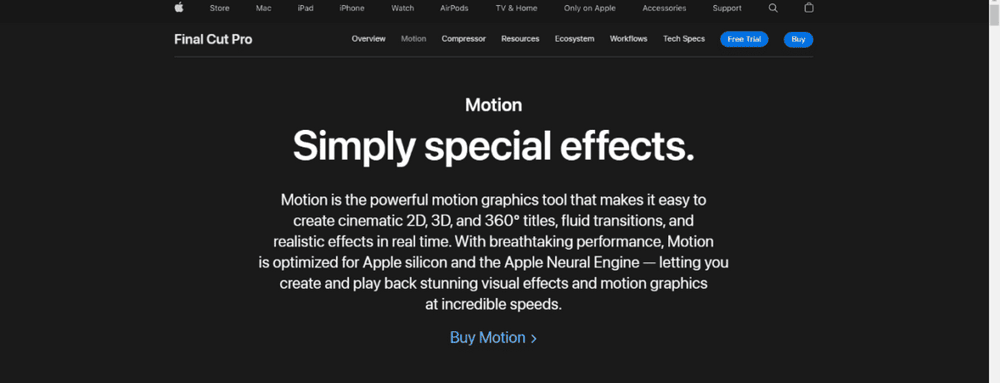 أفضل 20 بديل لبرنامج أفتر إفكت 49 ابل موشن