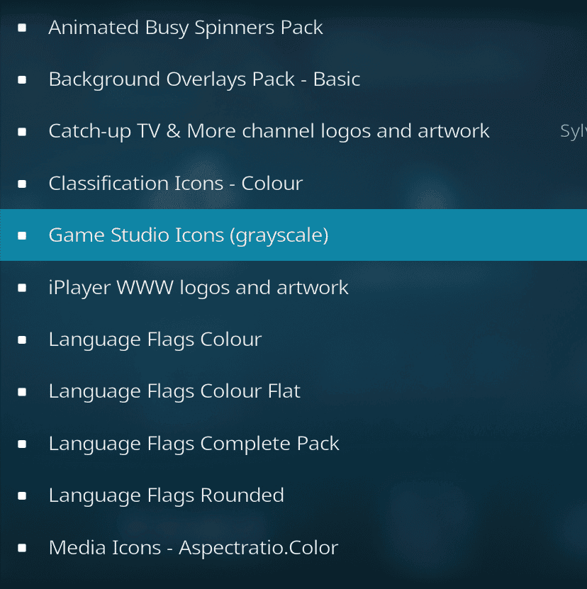 حدد الإضافة التي ترغب في تثبيتها. طريقة تثبيت SuperRepo على Kodi