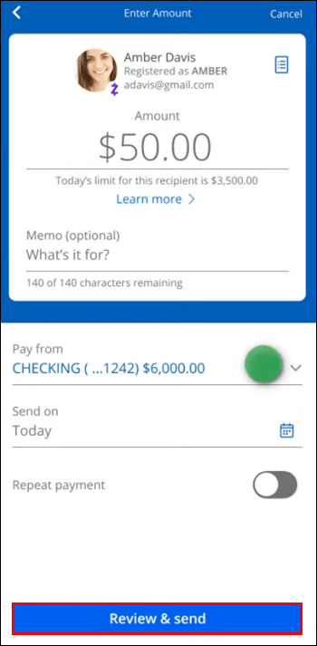 6298fdf1bd6d8 طريقة إرسال الأموال إلى Zelle