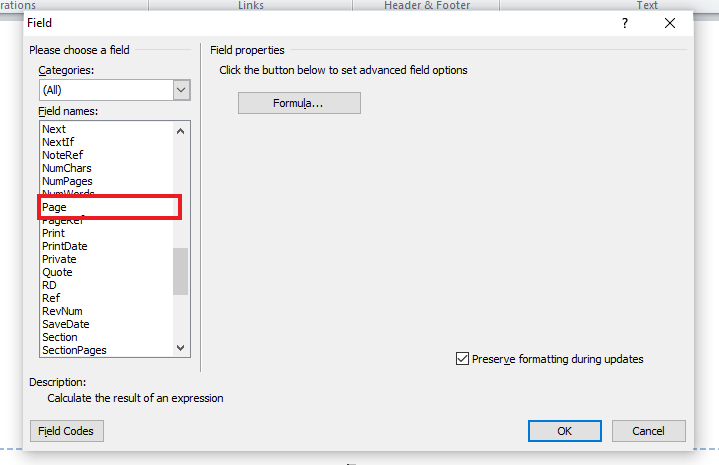اختر الصفحة