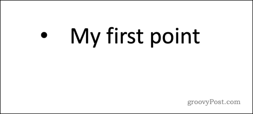 طريقة إخفاء النص حتى يتم النقر عليه في باور بوينت 70 باوربوينت النص الأول