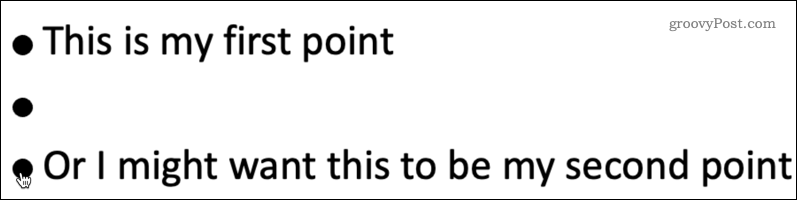 طريقة إخفاء النص حتى يتم النقر عليه في باور بوينت 87 انقر فوق شكل باور بوينت