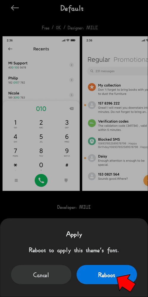 طريقة تغيير الخط في MIUI 69 629ea66be2a33 طريقة تغيير الخط في MIUI
