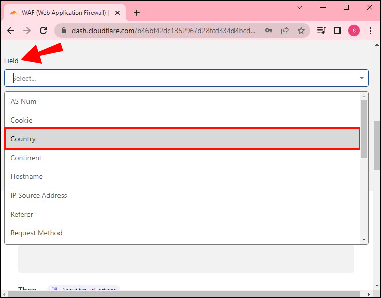طريقة منع بلد في CloudFlare 67 62a076e8a6795 طريقة منع بلد في CloudFlare