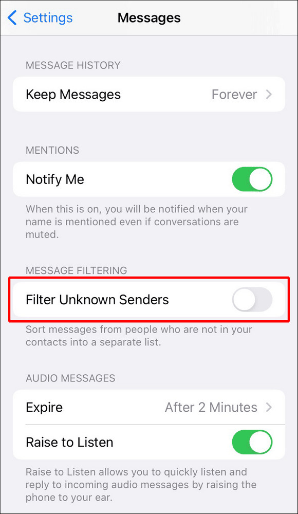 طريقة حظر الرسائل النصية من الأرقام غير المعروفة 64 62a3b4a423c52 طريقة حظر الرسائل النصية من الأرقام غير المعروفة