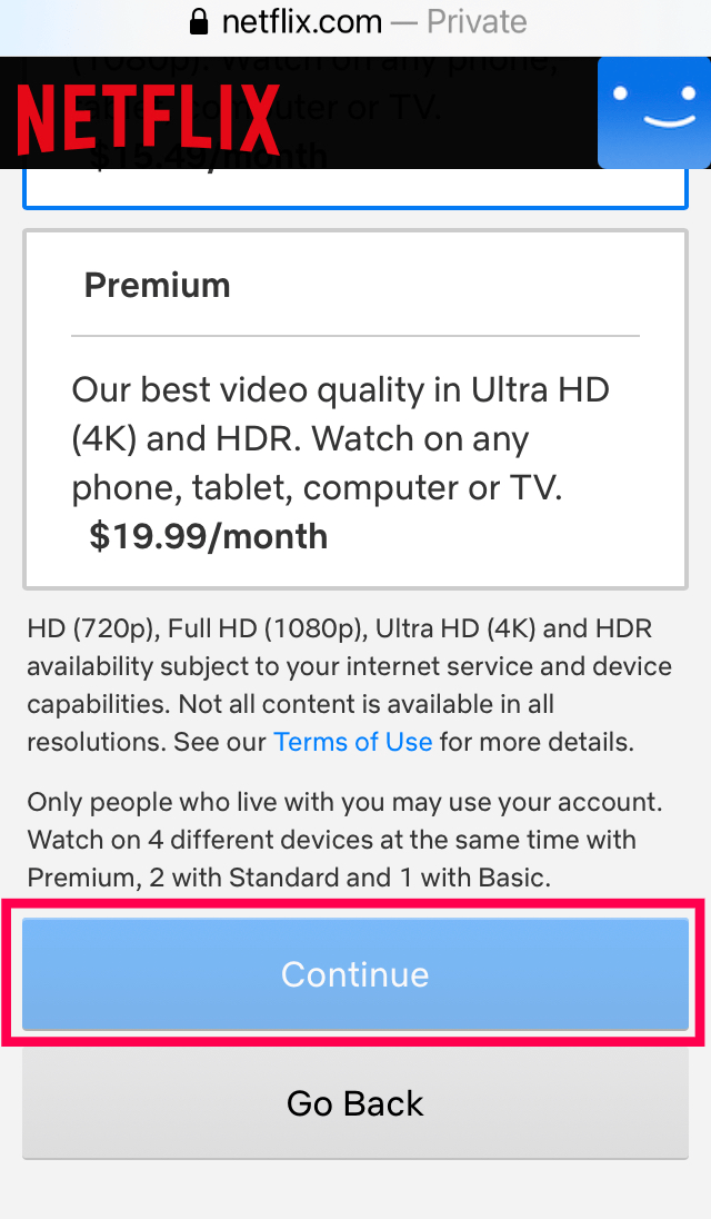 طريقة تغيير اشتراك خطة نتفليكس (ترقية وتخفيض الباقة) 18 62a49560e9bd3 طريقة تغيير اشتراك خطة نتفليكس (ترقية وتخفيض الباقة)
