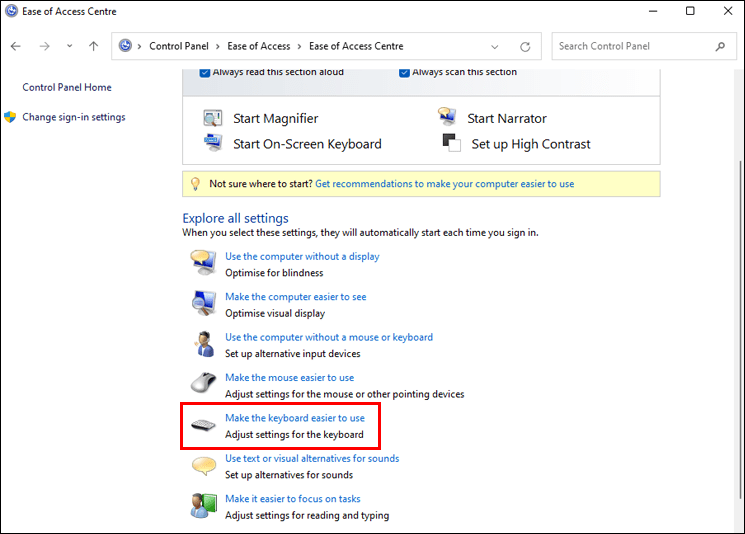 كيفية إيقاف ثبات المفاتيح على Windows أو Mac أو Chromebook 106 62e56879dfb0c كيفية إيقاف ثبات المفاتيح على Windows أو Mac أو Chromebook